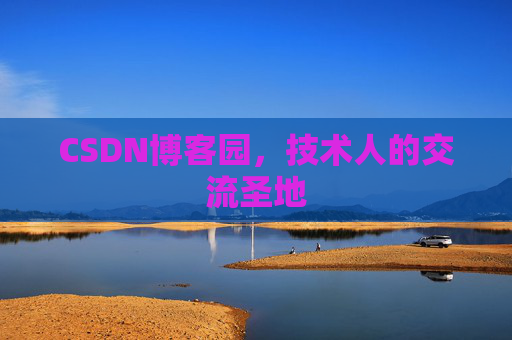 CSDN博客园，技术人的交流圣地